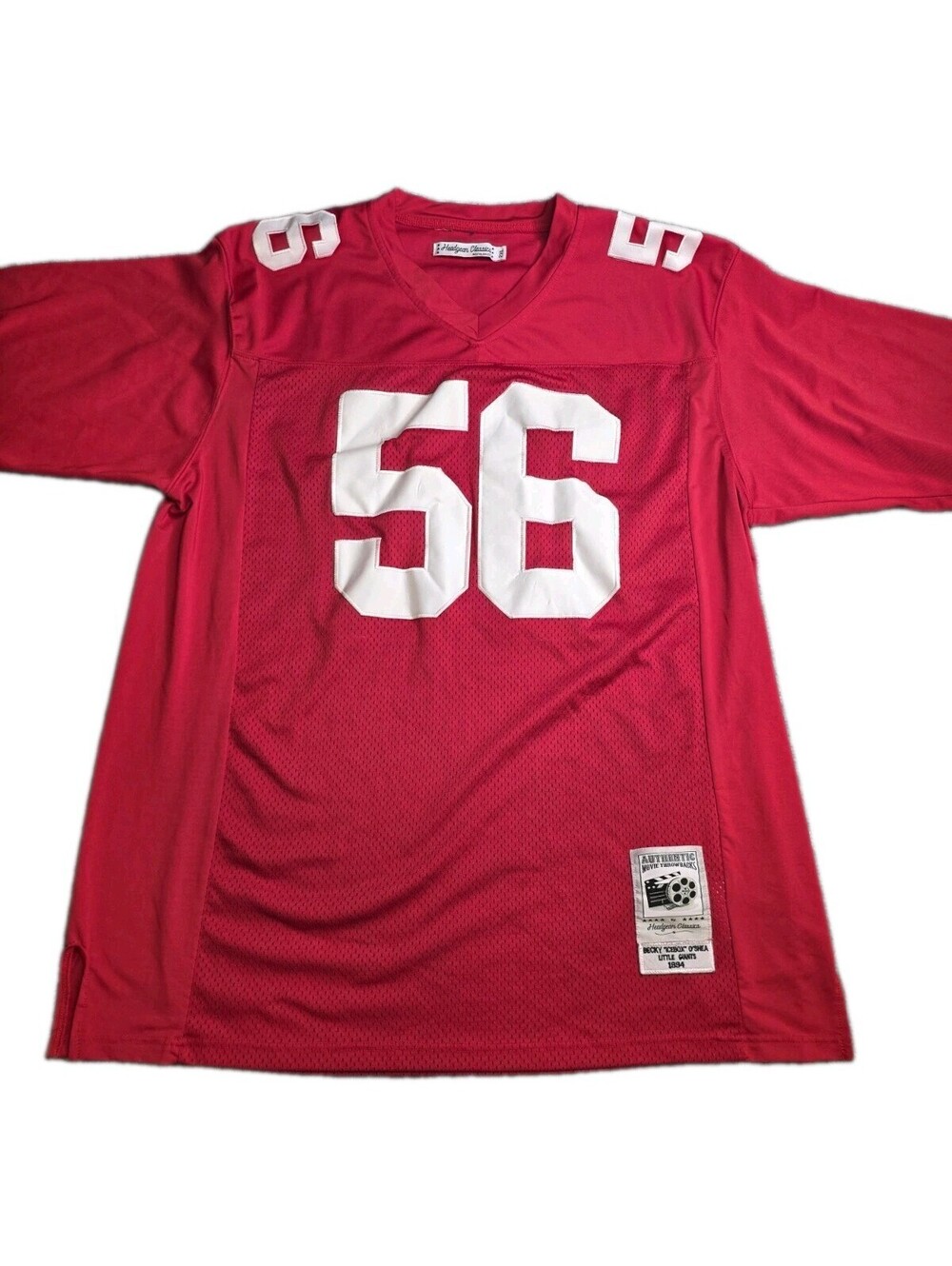 Headgear Classics Little Giants Icebox #56 Football Jersey Red Mens 2XL Movie